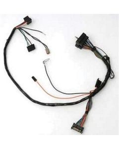 Camaro Dash Instrument Cluster Wiring Harness, With WarningLights, 1972