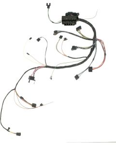 Camaro Underdash Wiring Harness, With Warning Lights, Without Console, 1967
