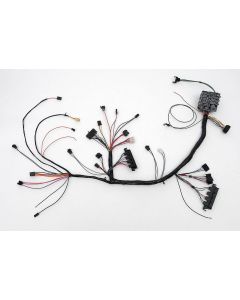 Camaro Underdash Wiring Harness, With Manual Transmission, Console, Center Fuel Gauge & Dash Warning Lights, 1969