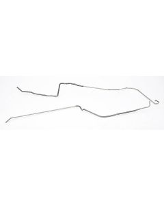 Camaro Fuel Pump To Gas Tank Line Set, 3/8", Stainless Steel, 1970-1974