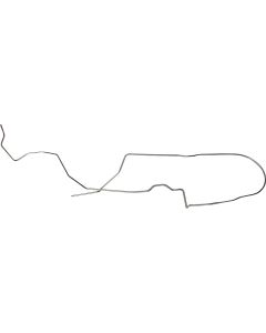 Camaro Fuel Return Line, Steel, Gas Tank To Fuel Pump, 1/4", 1970-1974