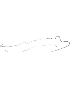 Camaro Fuel Return Line, Gas Tank To Fuel Pump, 1/4", Steel,1980-1981