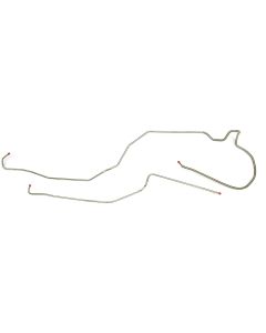 Camaro Fuel Line, 3/8", Stainless Steel, 1980-1981