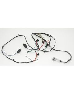 Camaro Front Lighting Wiring Harness, 6 Cylinder, For Cars With Warning Lights, 1967