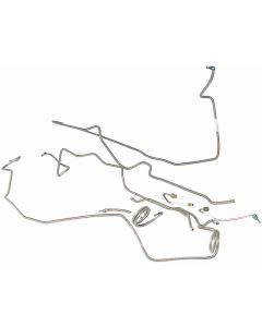 Camaro Brake Line Kit, Power Disc, Stainless Steel, Z28, 1981