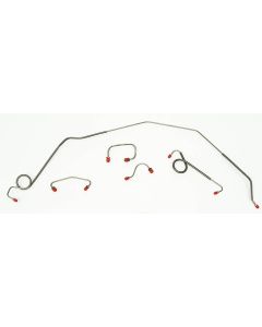 Camaro Brake Line Kit, Power Disc, Stainless Steel, 1970