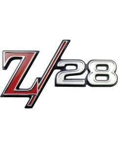 Camaro Metal Wall Sign, Fender Emblem, Z28, 1969