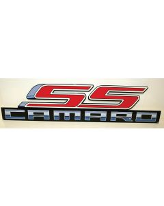 Camaro Metal Sign, SS Camaro, 14" x 4"