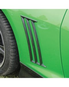 Camaro Paintable Quarter Panel Side Louvers, 2010-2014