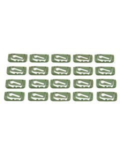 Windshield Molding Clip Set,74-81