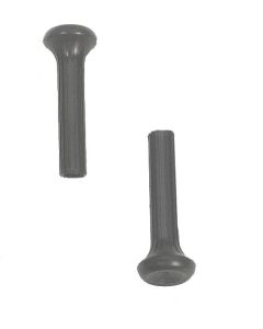 Camaro Door Lock Knobs, Black, 1968