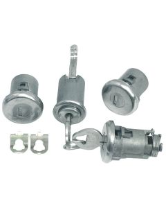 Camaro Trunk, Door & Glove Box Lock Set, With OE Style Keys, 1967-1968