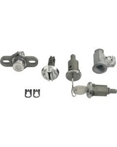 Trunk,Door & Glovebox Lock Set,74-77