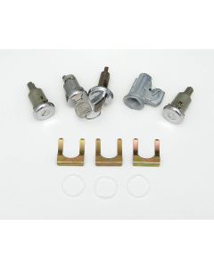 Max Performance Camaro Door, Glove Box And Trunk Lock Set 1978