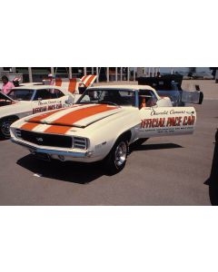 Camaro Door Decals, Indy 500 Pace Car, 1969