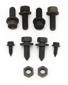 Bumper Bracket Bolt Kit,Front,Non-Rally Sport (RS),70-72