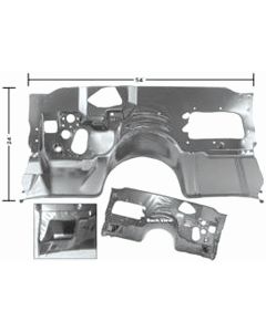 Camaro Complete Firewall, For Cars Without Air Conditioning, 1970-1973