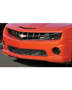 Camaro Headlight Covers, Carbon Fiber Design, Without HID or RS Option, 2010-2011
