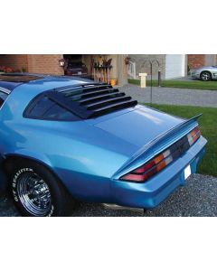 Camaro Louvers, Rear Window, Aluminum, 1975-1981