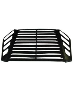 Camaro Louvers, Rear Window, Aluminum, Without Third Brake Light, 1982-1992