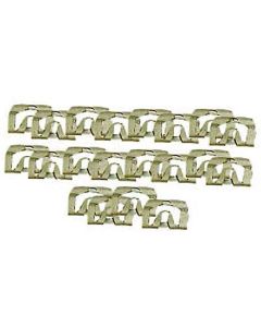 Camaro Rear Glass Molding Clip Set, With Vinyl Top, 1975-1979