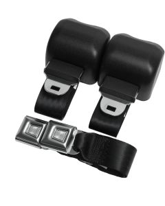 1970-1973 Camaro 3-Point Retractable Rear Shoulder Harness/Seat Belt Kit, Morris Classic Concepts
