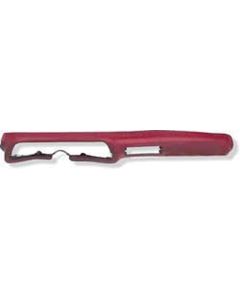 Camaro Dash Pad, For Cars With Air Conditioning, Dark Carmine Red, 1978