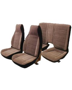 PUI Camaro Bucket Seat Covers, Front, Vinyl, For Cars With Standard Interior, 1982-1985