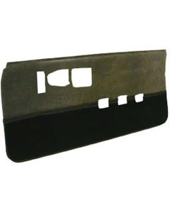 Camaro Door Panels, Unassembled, Velour, With Cut-Pile Carpet, Rally Sport (RS), IROC-Z & Z28, 1986-1992