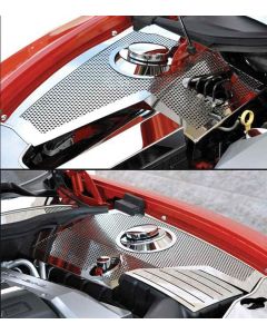 American Car Craft Camaro SS Inner Fender Covers, Stainless 2010-2013