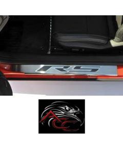 American Camaro Car Craft, RS Door Sill Plates, Stainless 2010-2013