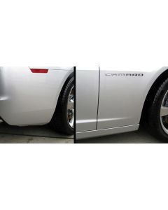Camaro Cleartastic Plus Invisible Paint Protection Kit, Behind Wheels, 2010-2013