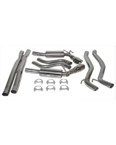 Camaro Exhaust System, Striker, Cat-Back, Sport, Stainless Steel, 2010-2013