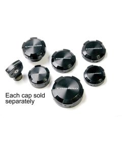 Camaro Engine Oil Cap, Black Billet Aluminum, With Camaro Name, V8, 2010-2013