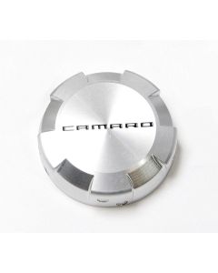 Camaro Power Steering Reservoir Cap, Billet Aluminum, With Camaro Name, 2010-2013