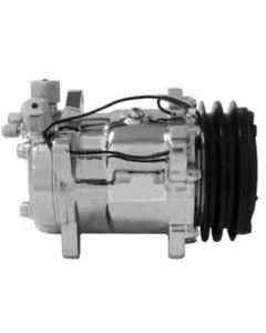 Camaro Air Conditioning Compressor, Chrome, Sanden 508/134A, 1967-1981