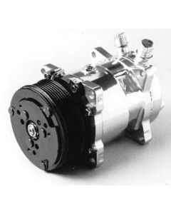 Camaro Air Conditioning Compressor, Chrome, Sanden 508/134A, 1967-1981