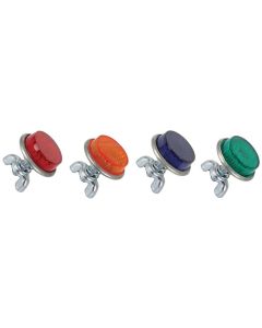  License Plate Bolt And Wing Nut With Reflector