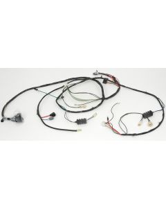 Camaro Front Lighting Wiring Harness, V8, For Cars With Warning Lights, 1968