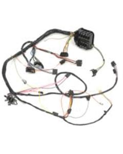 Camaro Under Dash Main Wiring Harness, For Cars With Automatic Transmission Column Shift & Warning Lights, 1968