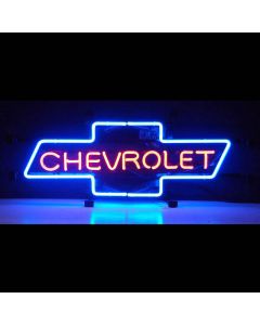 Chevy Sign, Neon, Bowtie