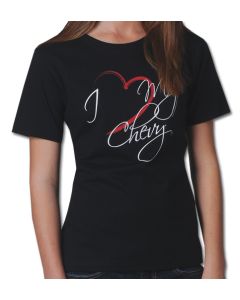 Chevy T-Shirt, Women's, I Love My Chevy