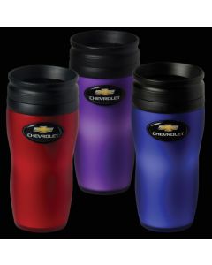 Chevrolet Tumbler, Soft Touch With Push On Swivel Lid