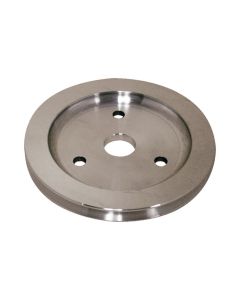 Chevy Big Block Aluminum Crankshaft Pulley, Small Water Pump, 1 Groove