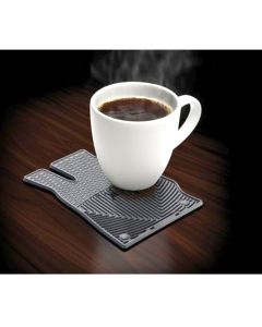 Drink Coaster, Black, WeatherTech(r)