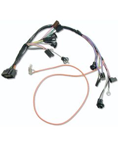 Camaro Console Wiring Harness, For Cars With Factory Gauges& Automatic Transmission, 1969