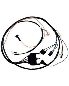 Camaro Engine Wiring Harness, Big Block, For Cars With Warning Lights & Carburetor Solenoid, 1969