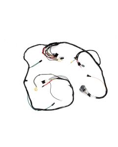Camaro Front Lighting Wiring Harness, 6 Cylinder, For Cars With Warning Lights, 1969