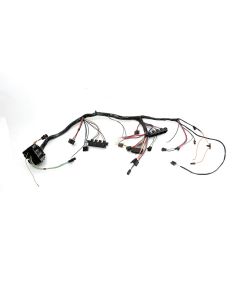 Camaro Under Dash Main Wiring Harness, For Cars With ManualTransmission Console Shift, Warning Lights & Air Conditioning, 1969
