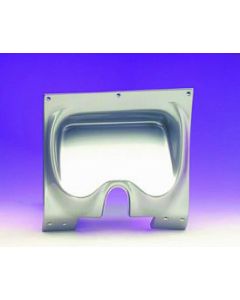 Camaro Instrument Cluster Panel, Brushed Aluminum Finish, Without Pre-Cut Gauge Holes, 1967-1968